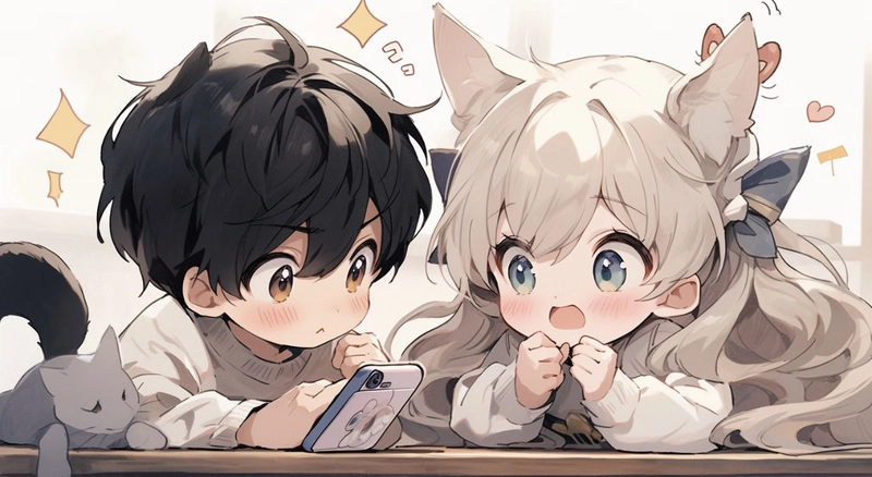 cartoon couple same dp for instagram