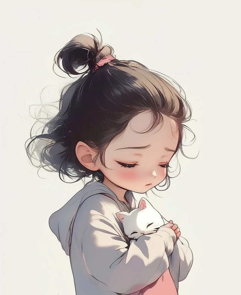 cartoon girl dp