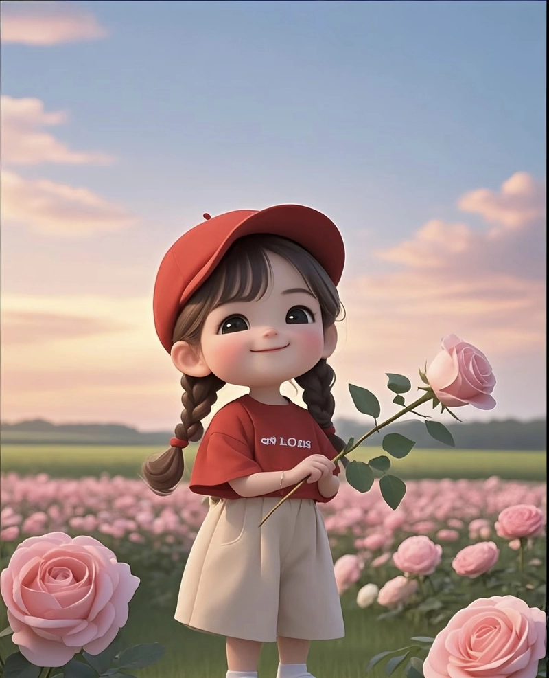 cartoon girl pic