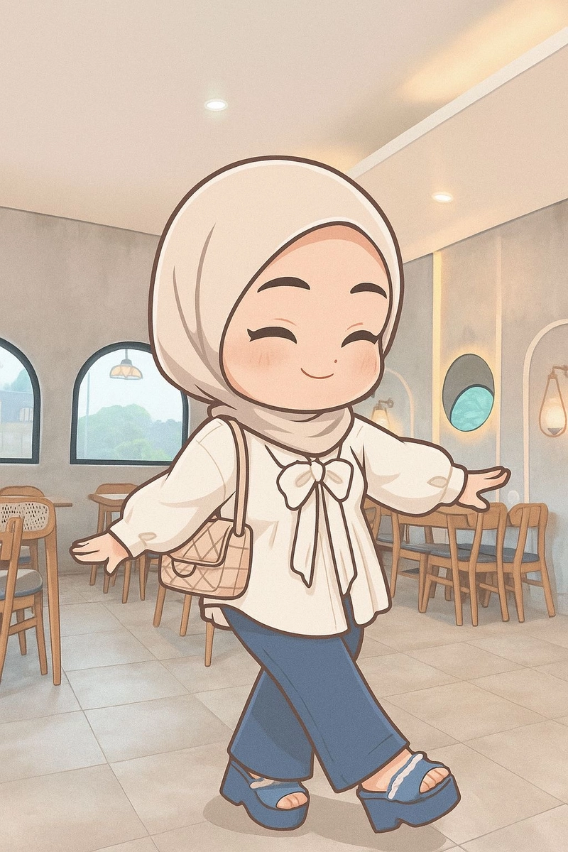 cartoon hijab dpz photos