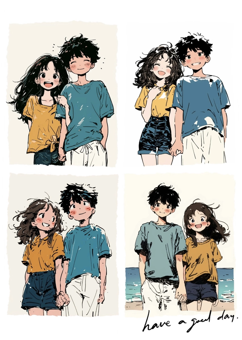 couple dp anime for instagram