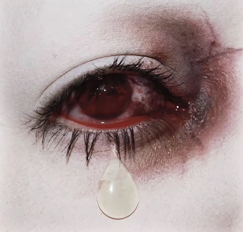 crying eyes dp photo