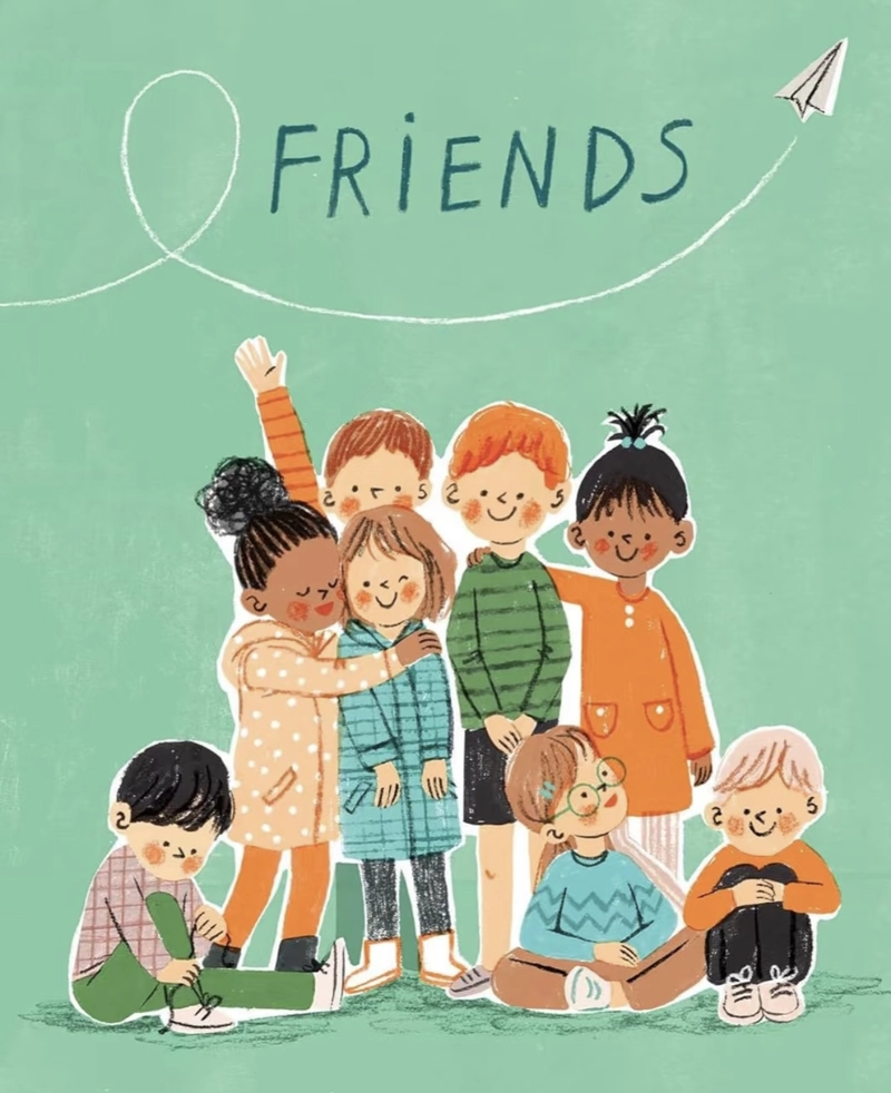 cute 6 friends dp for whatsapp