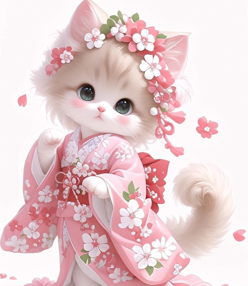 cute aesthetic cat dp for instagram