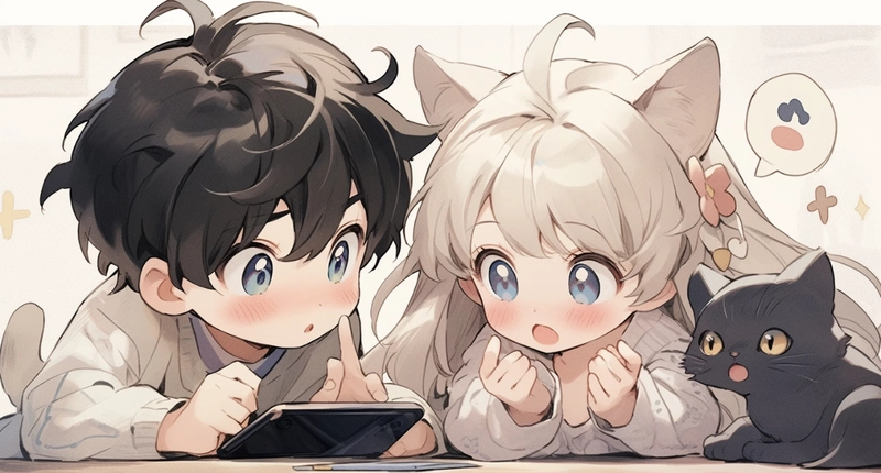 cute anime couple dp for instagram aesthetic