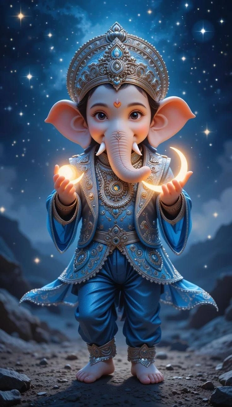 cute baby ganesha for dp