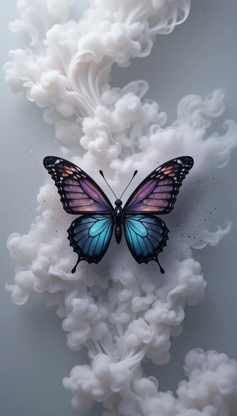 cute butterfly dp pic