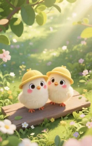 cute cartoon animals pic for dp