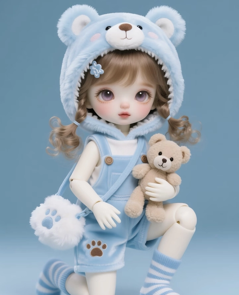 cute doll dp