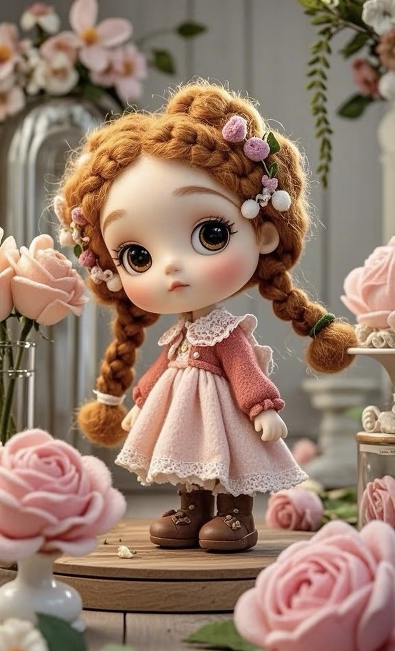 cute doll pic for dp