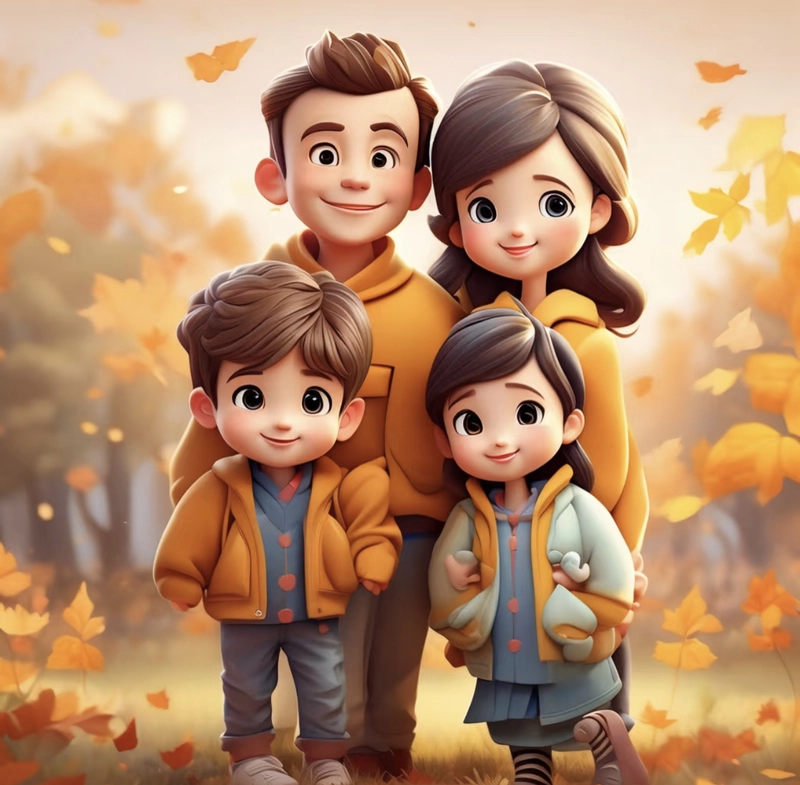 cute dp for family group