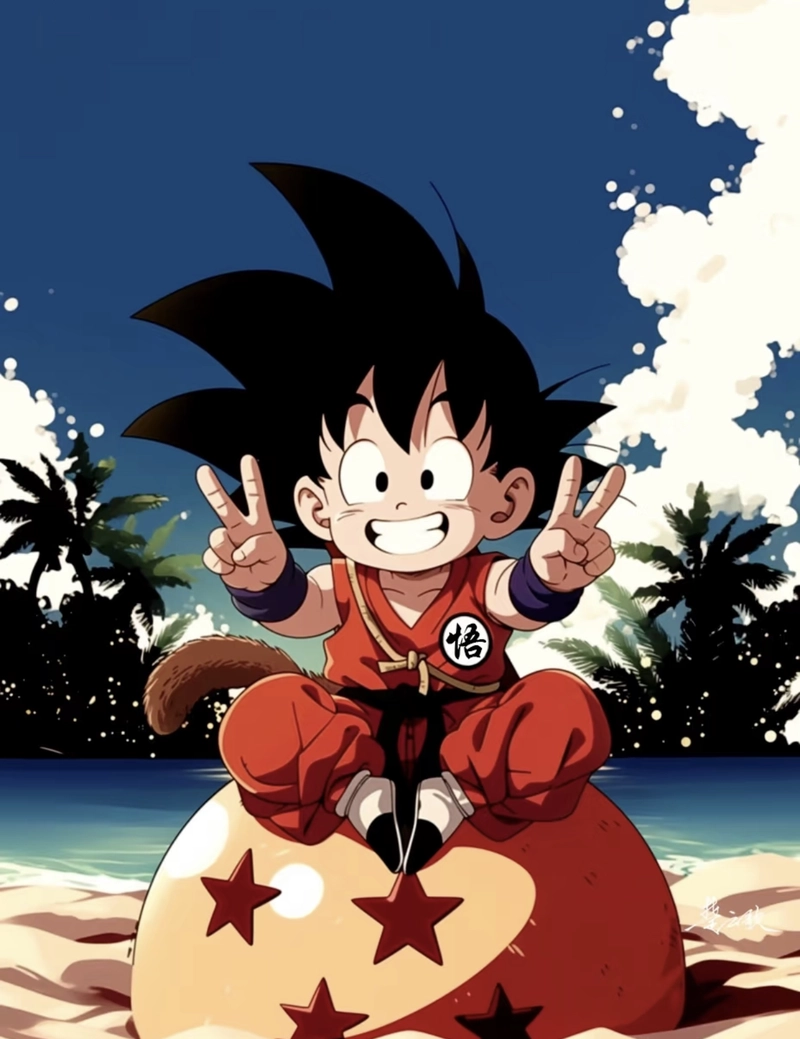 cute dp from dragon ball