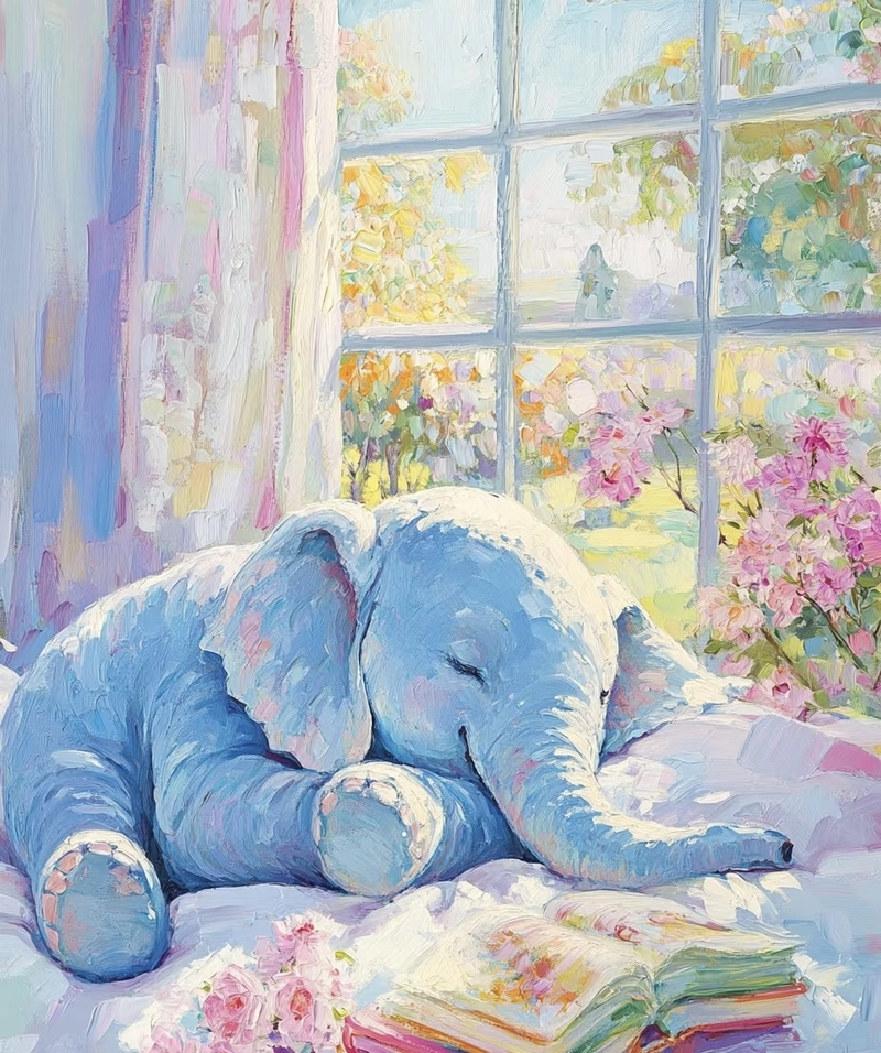 cute elephant drawing