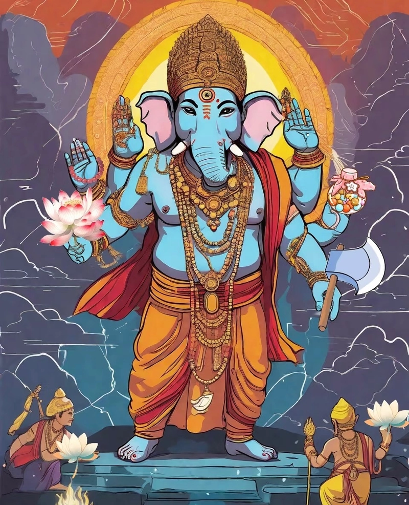 cute ganesha pic for dp