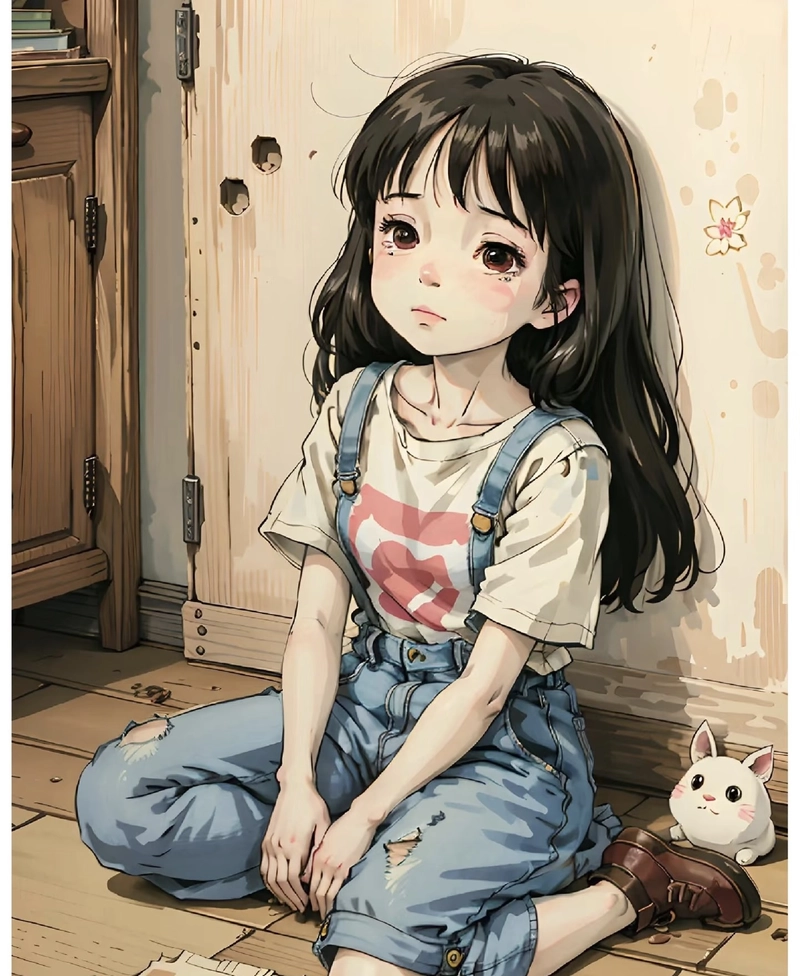cute girl cartoon dp