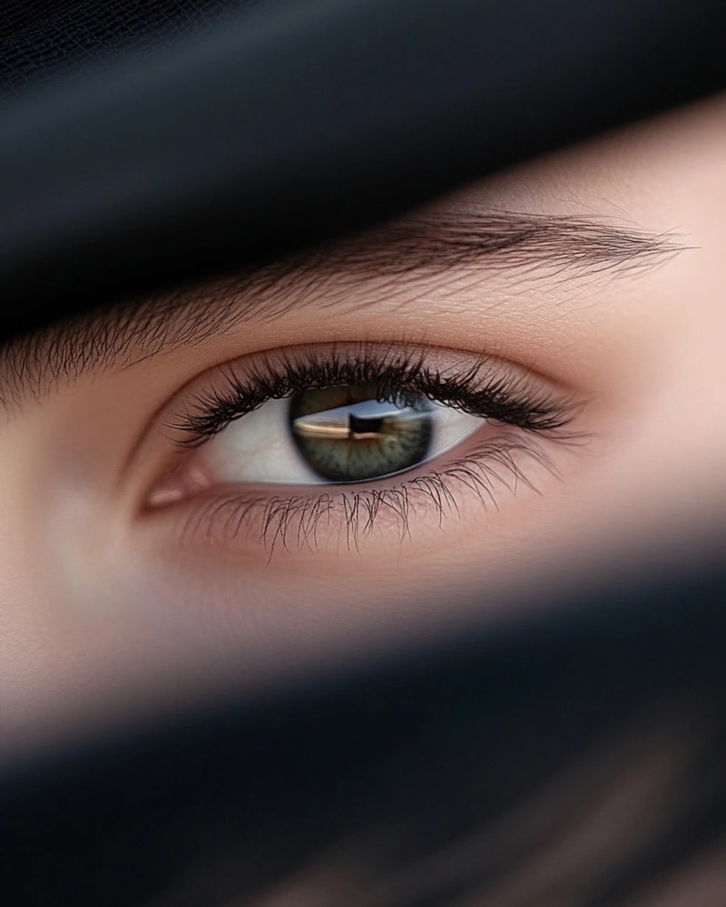 cute girl eyes dp