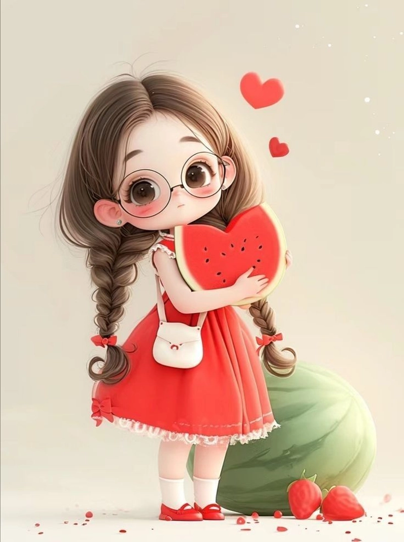 cute girly dp