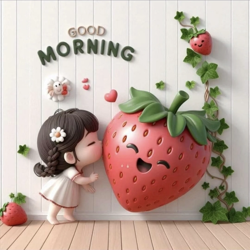 cute good morning dp