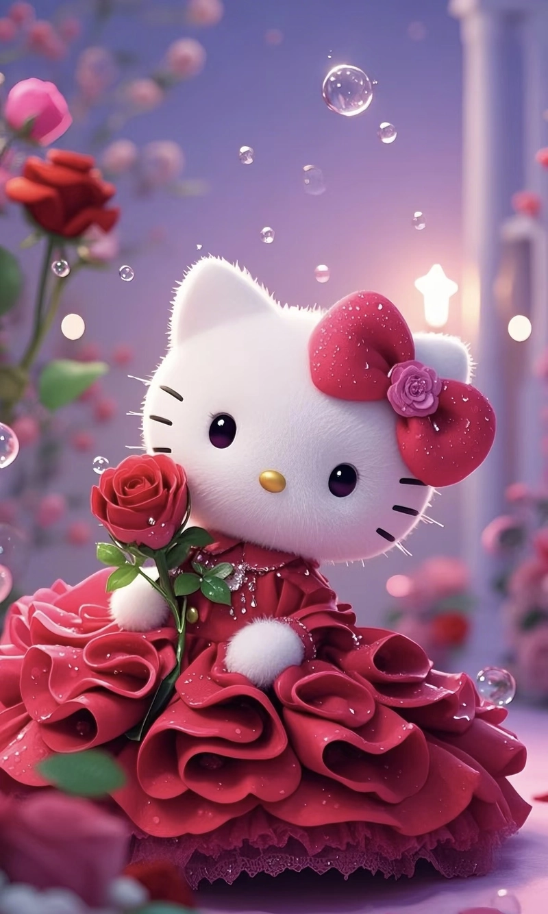 cute hello kitty dp
