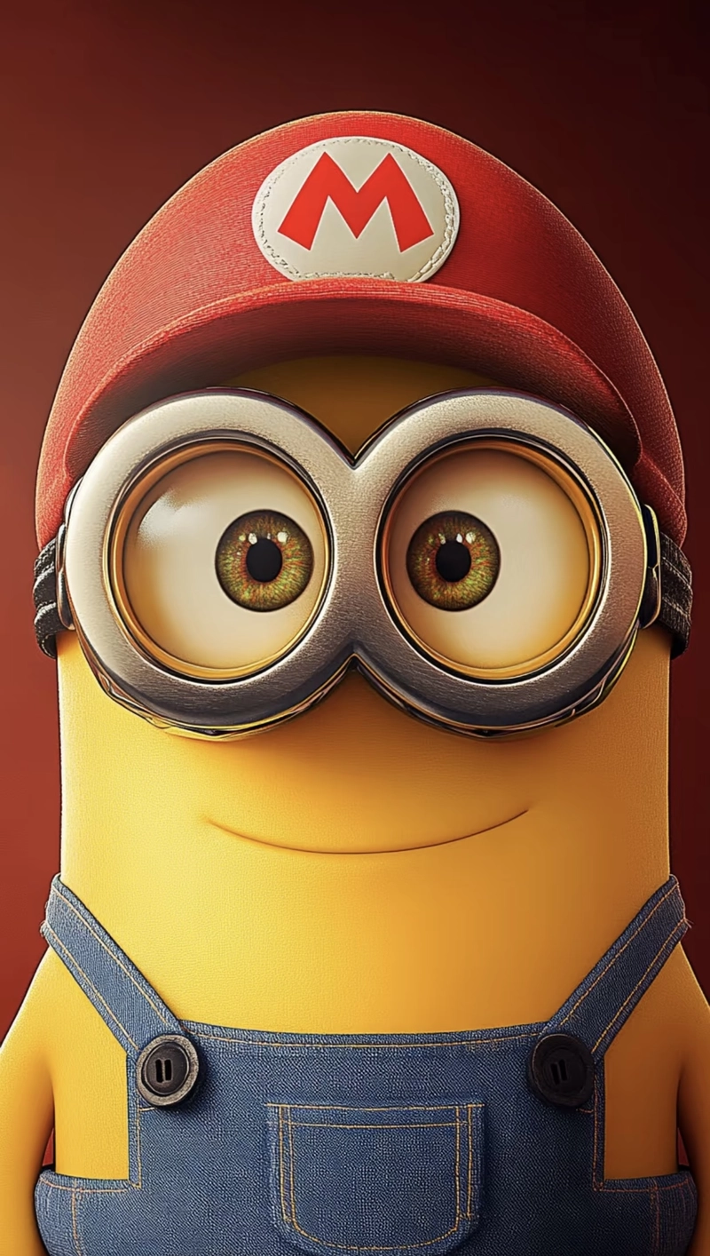 cute minion dp
