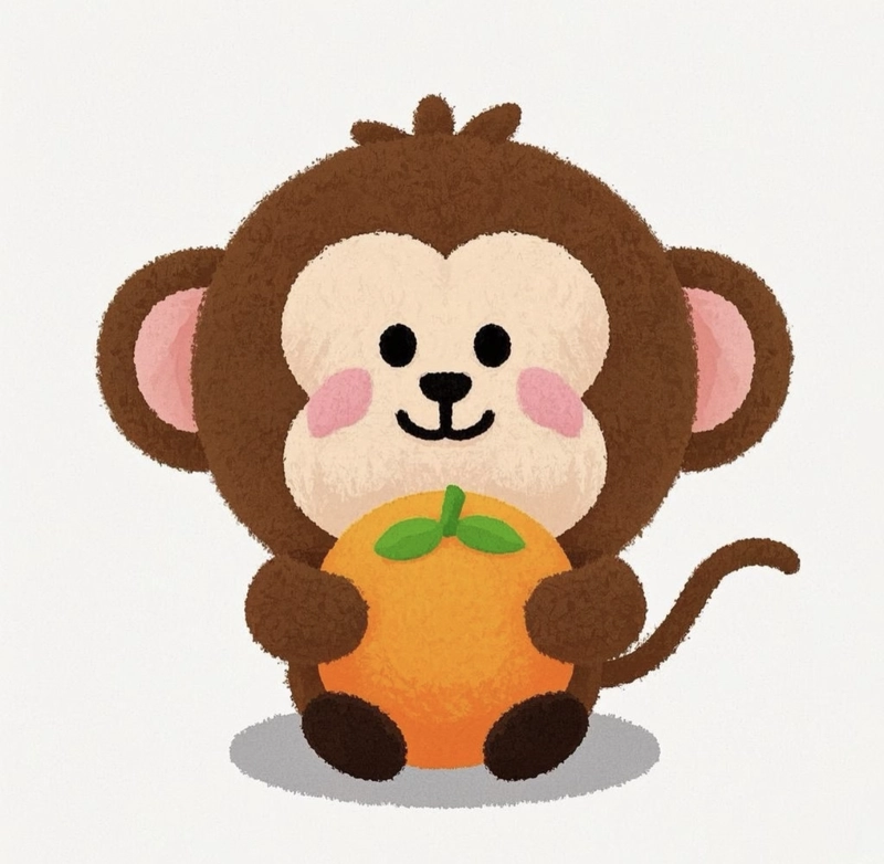 cute monkey dp photo