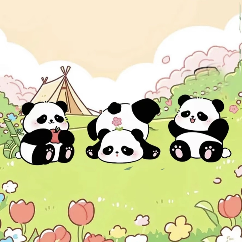 cute panda dp photo