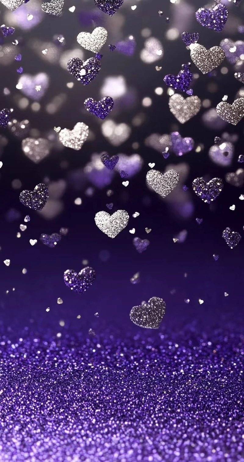 cute purple for whatsapp dp