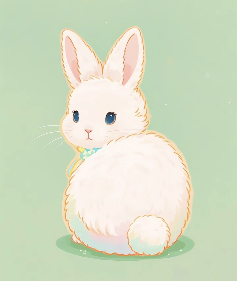 cute rabbit dp for whatsapp