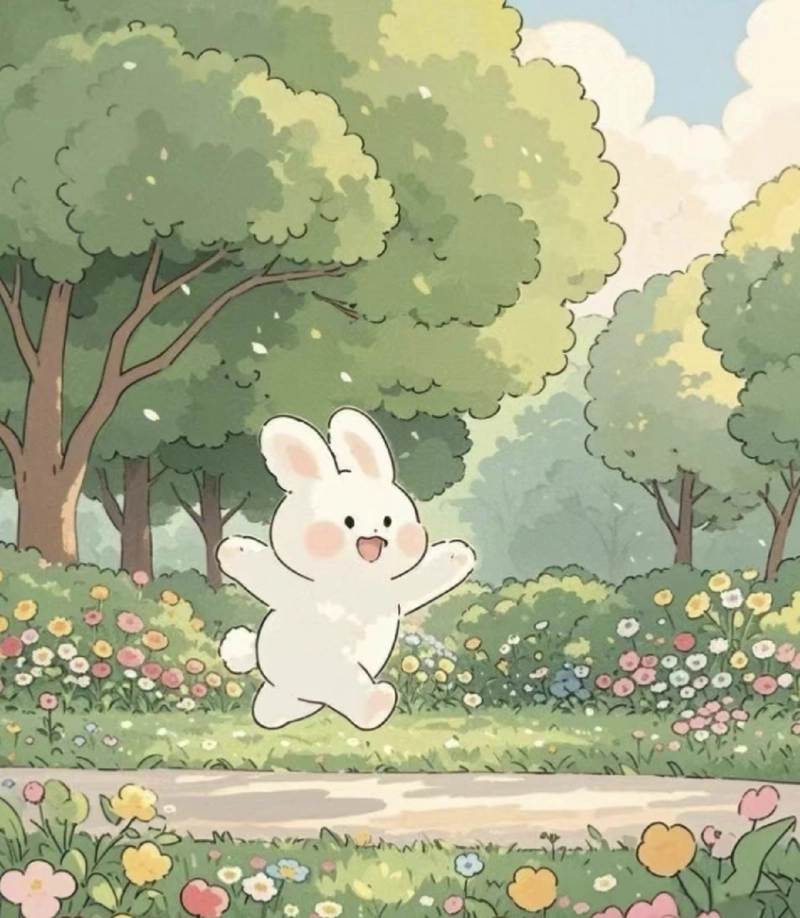 cute rabbit pictures cartoon