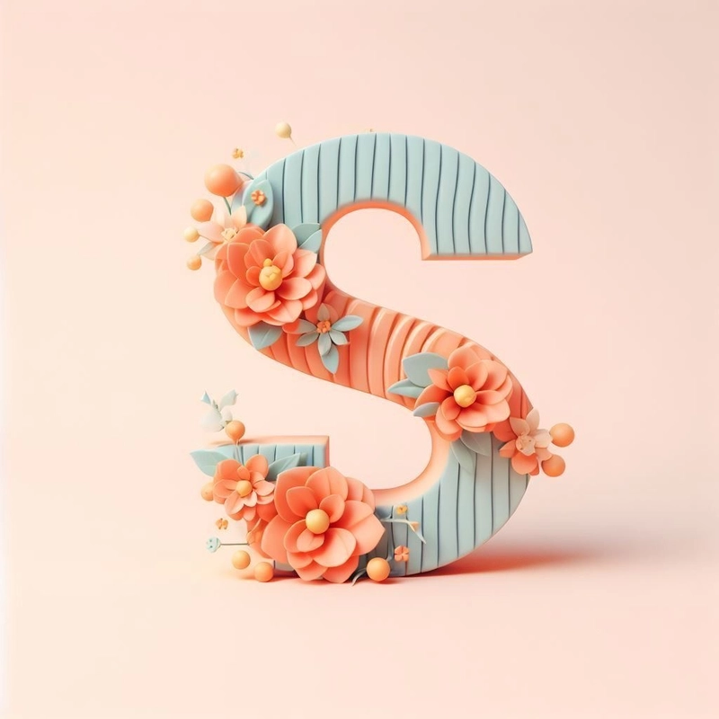 cute s letter dp