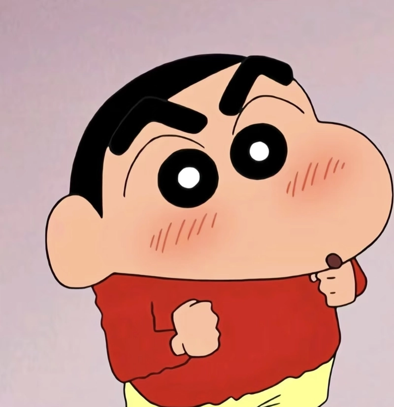 cute shin chan dp for whatsapp