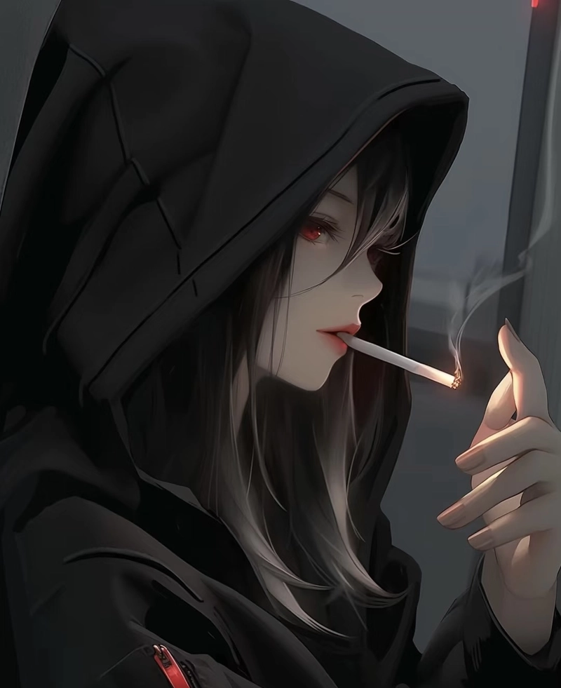 dark aesthetic dp for whatsapp cartoon