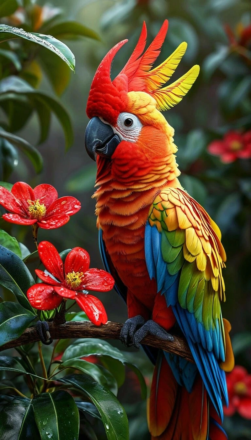 dp beautiful parrot