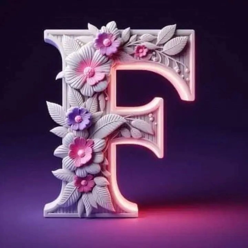 dp images with letters f and l