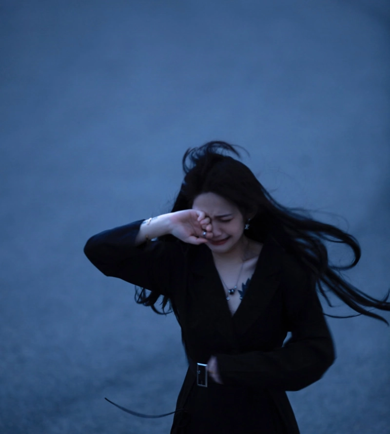 dp of sad girl