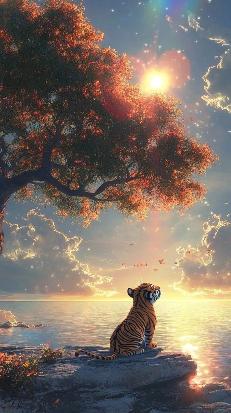 dp pic whatsapp animals tiger