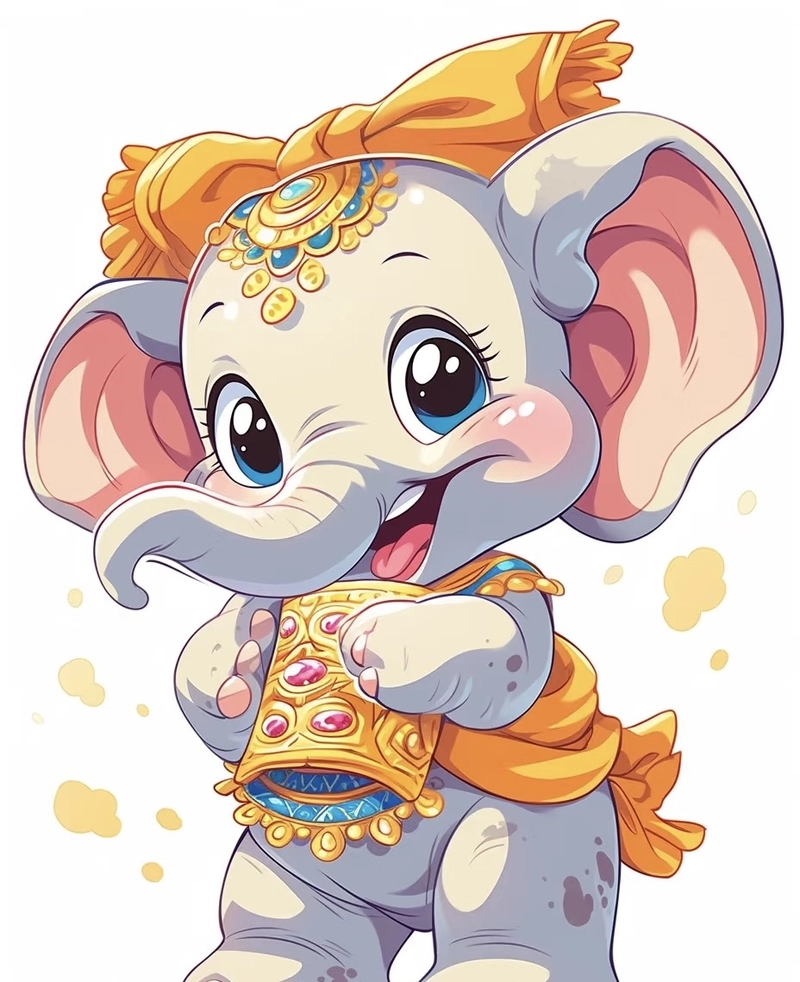 elephant colour images