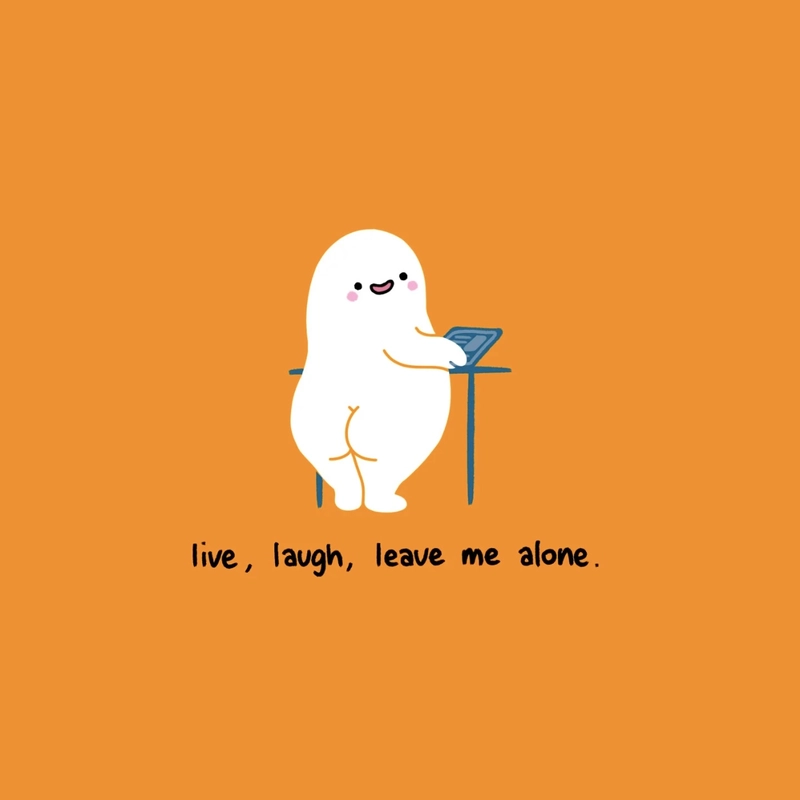 feeling alone sticker photo