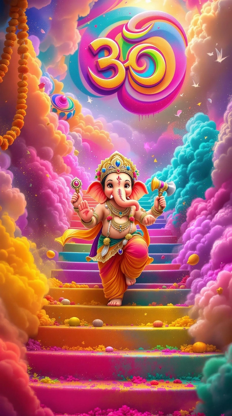 ganpati photo dp cute