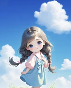 girl cartoon images for dp