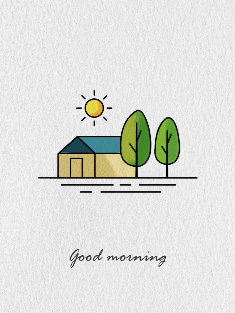 good morning cute pic