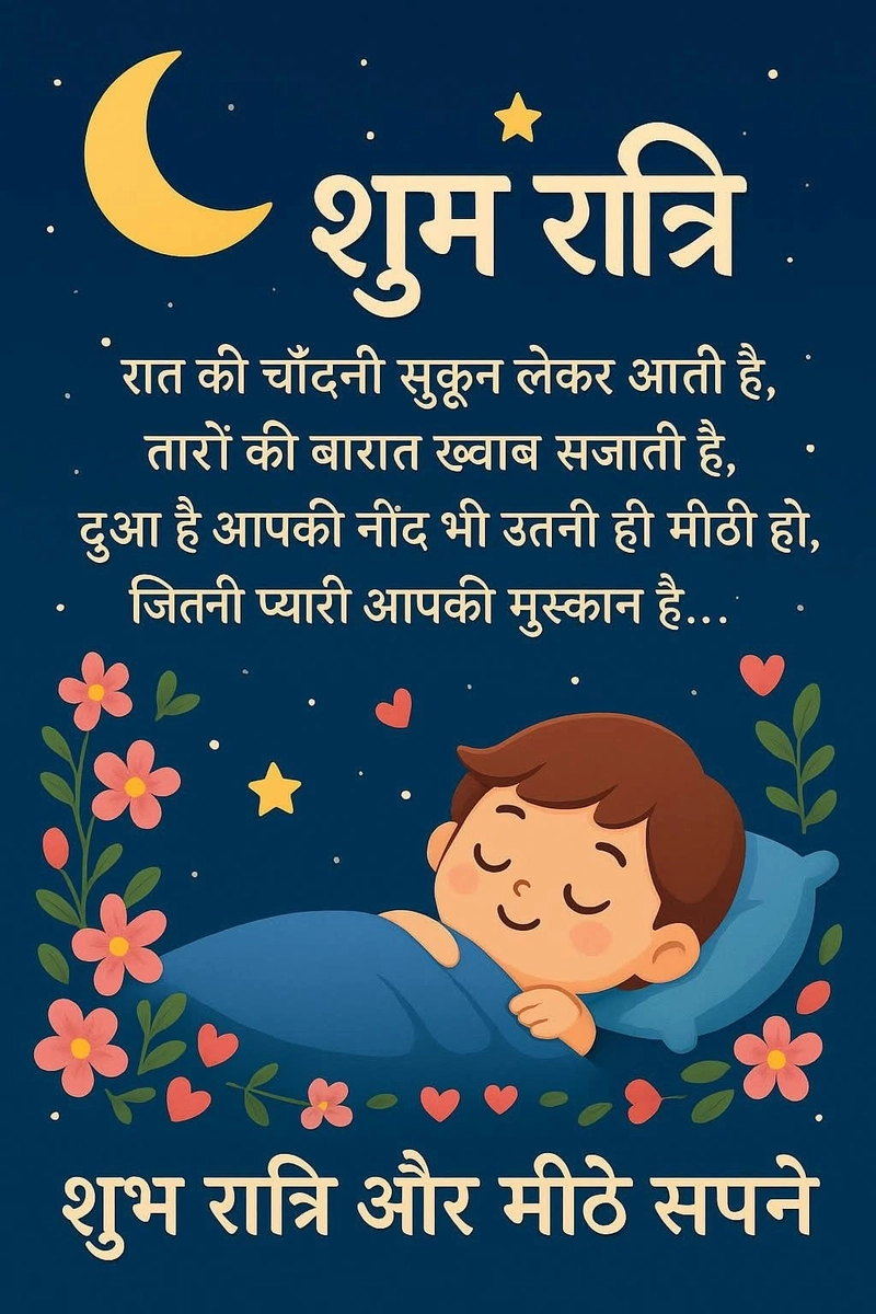 good night dp shayari_