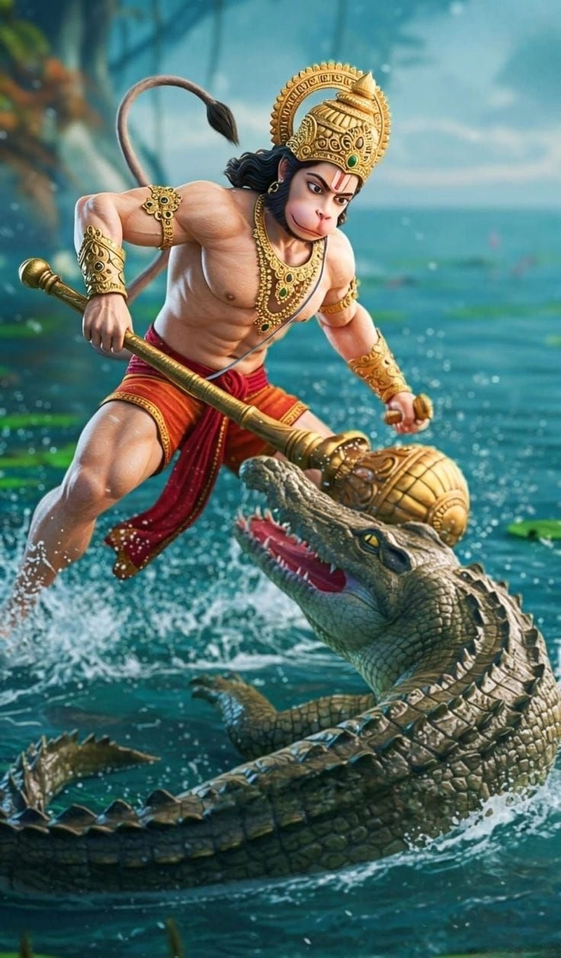 hanuman ji dp 3d