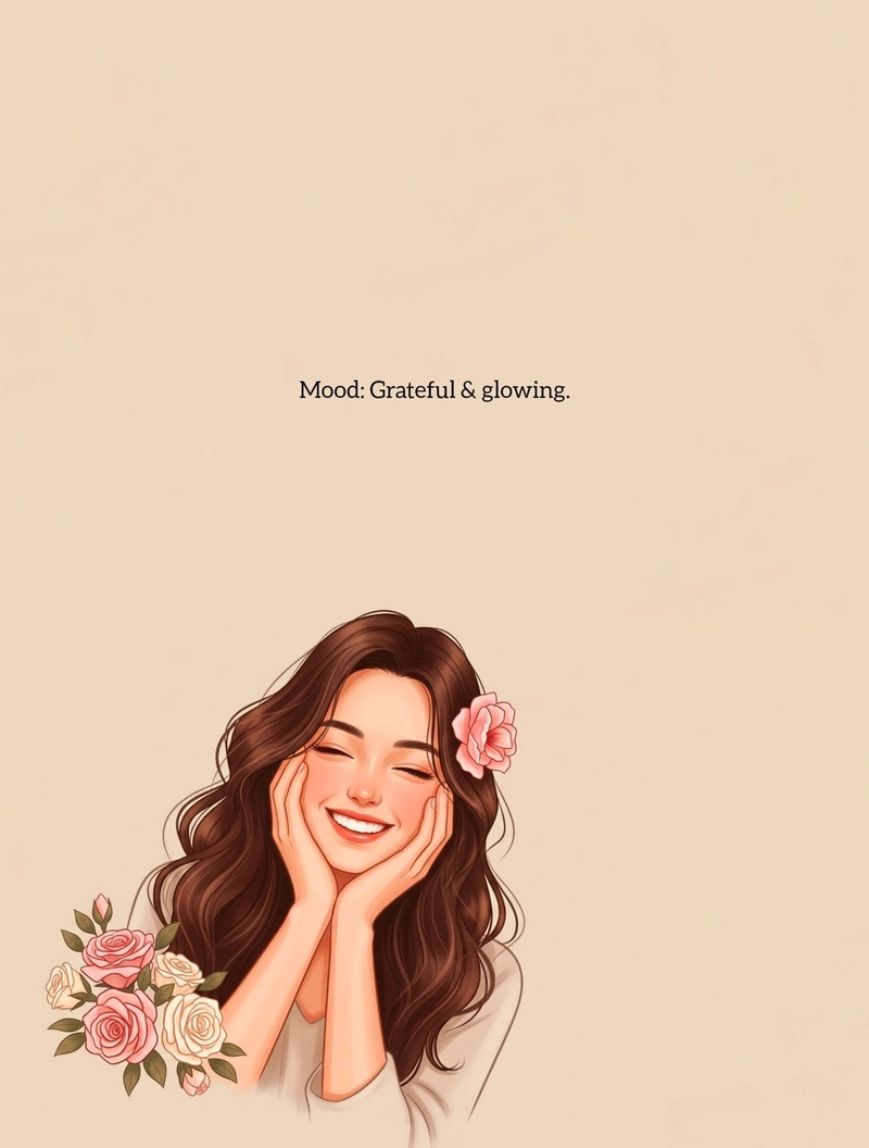 happy mood dp for girls