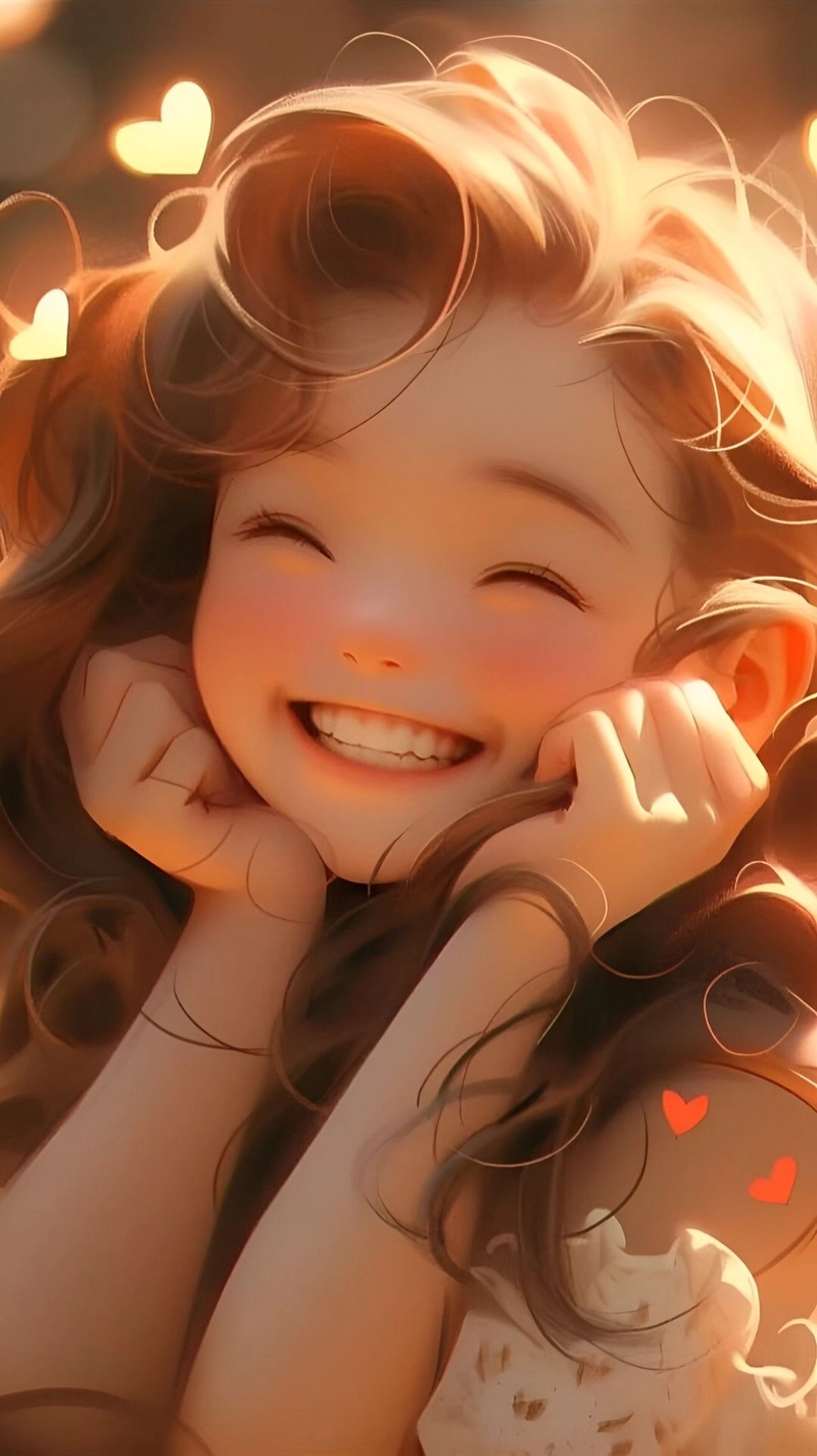 happy mood dp girl attitude