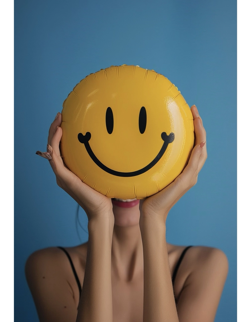 happy mood sad emoji dp