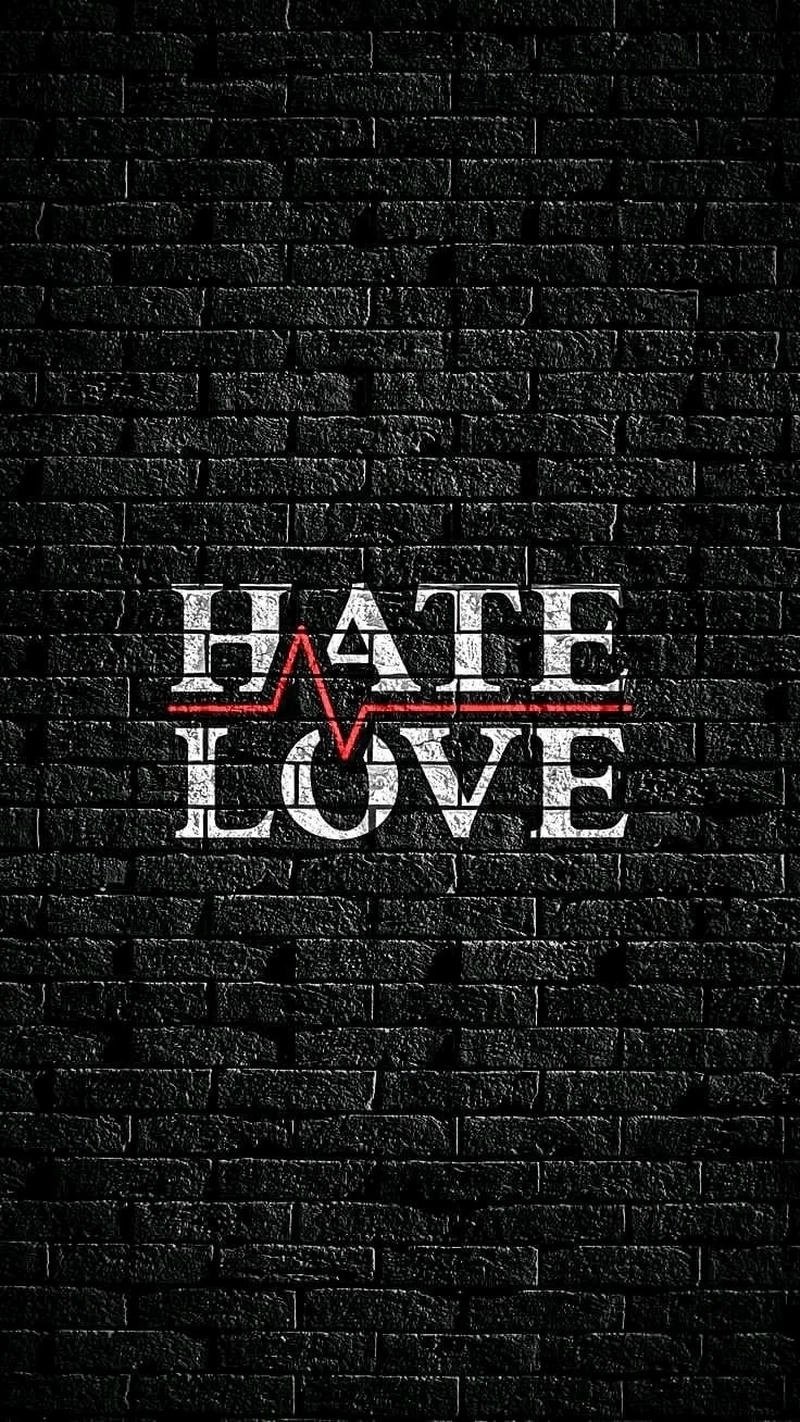 hate love whatsapp dp