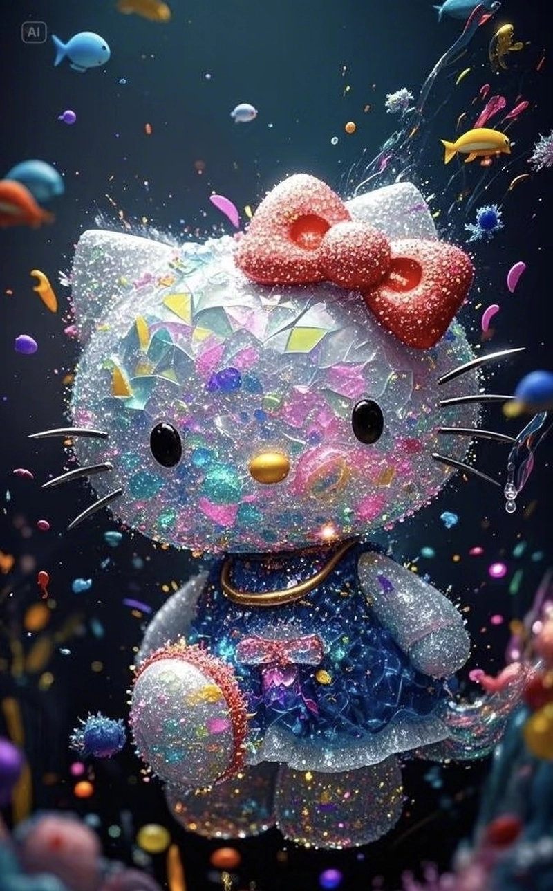 hello kitty 3d pfp