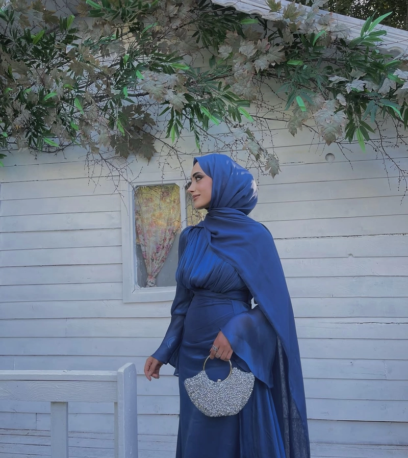 hidden face stylish instagram hijab dp