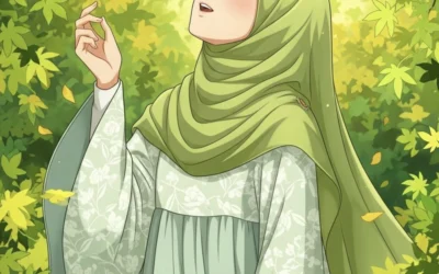 hijab girl dp for instagram simple cartoon
